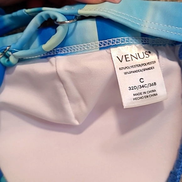 Host Pick! VENUS - Aqua and Periwinkle Blue Bikini - NWOT - Picture 5 of 8
